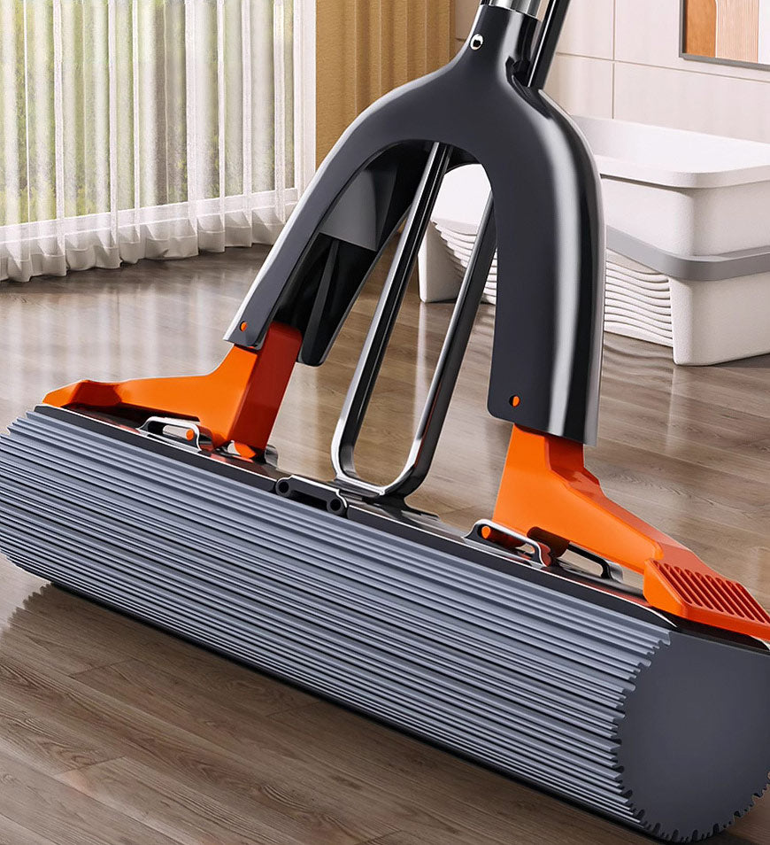 BlushBite® Self Squeeze Sponge Mop For Floor Cleaning With 2PCS Refills Z173