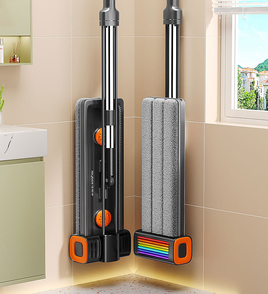 BlushBite® Household Hands Free Flat Floor Mop With Wringer Set Z99