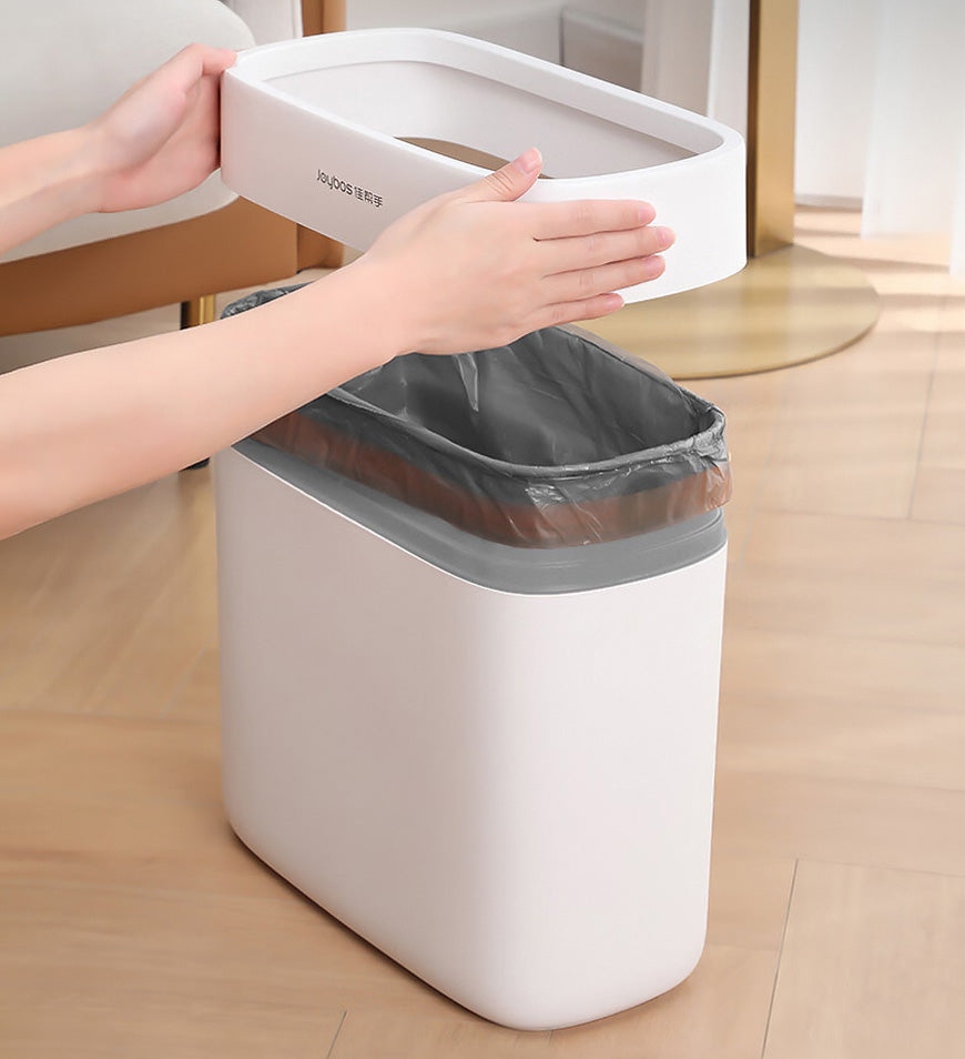 BlushBite® 3.7Gal Bathroom Narrow Trash Can Z125