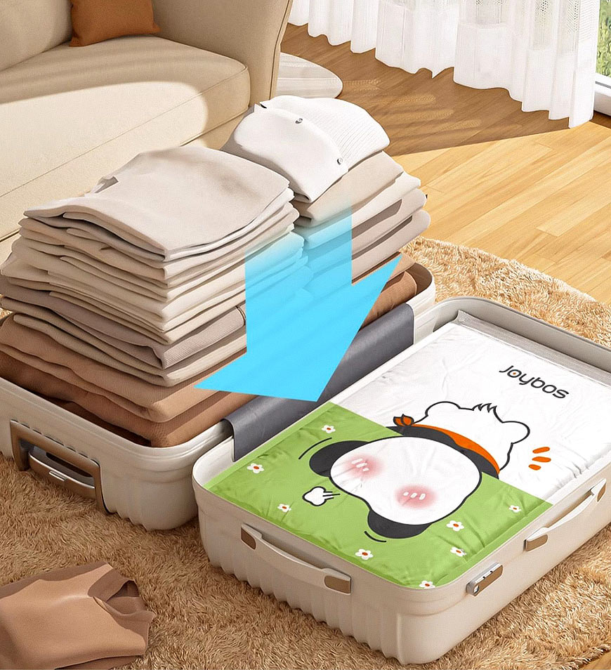 BlushBite® Set of 3 Vacuum Storage Bags for Clothes F233