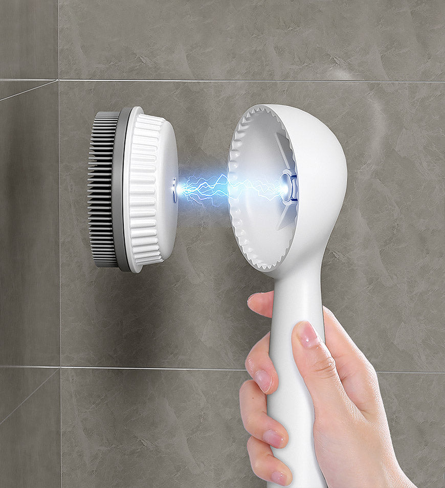 BlushBite® 3 in 1 Use Soft Back Brush Long Handle for Shower Z74