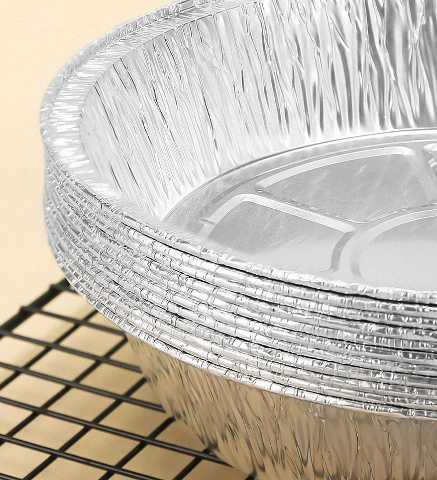 BlushBite® Round Aluminum Air Fryer Trays F53
