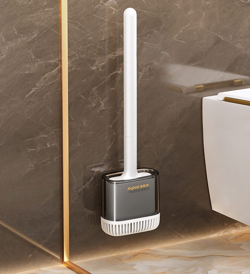 BlushBite® Toilet Brush and Holders with Solid Bristles Z52