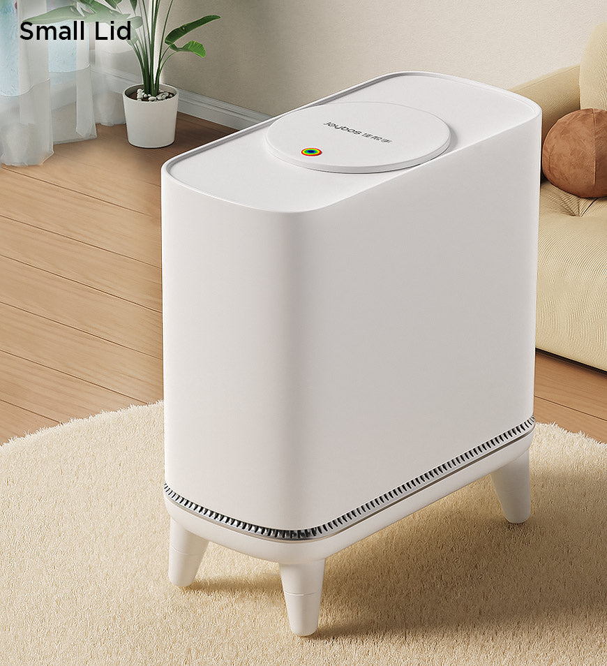 BlushBite® Narrow Trash Can With Legs Auto Adsorb Trash Bag Z108
