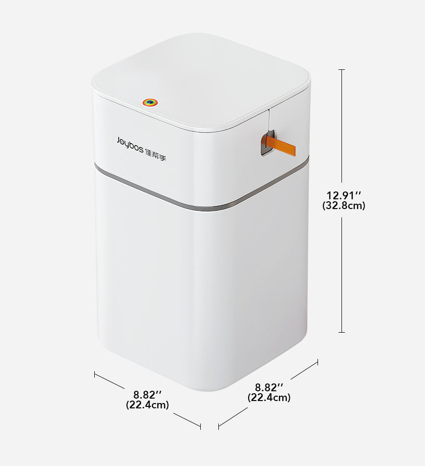 BlushBite® 3.3Gal Press Trash Can With Auto Packaging Z124