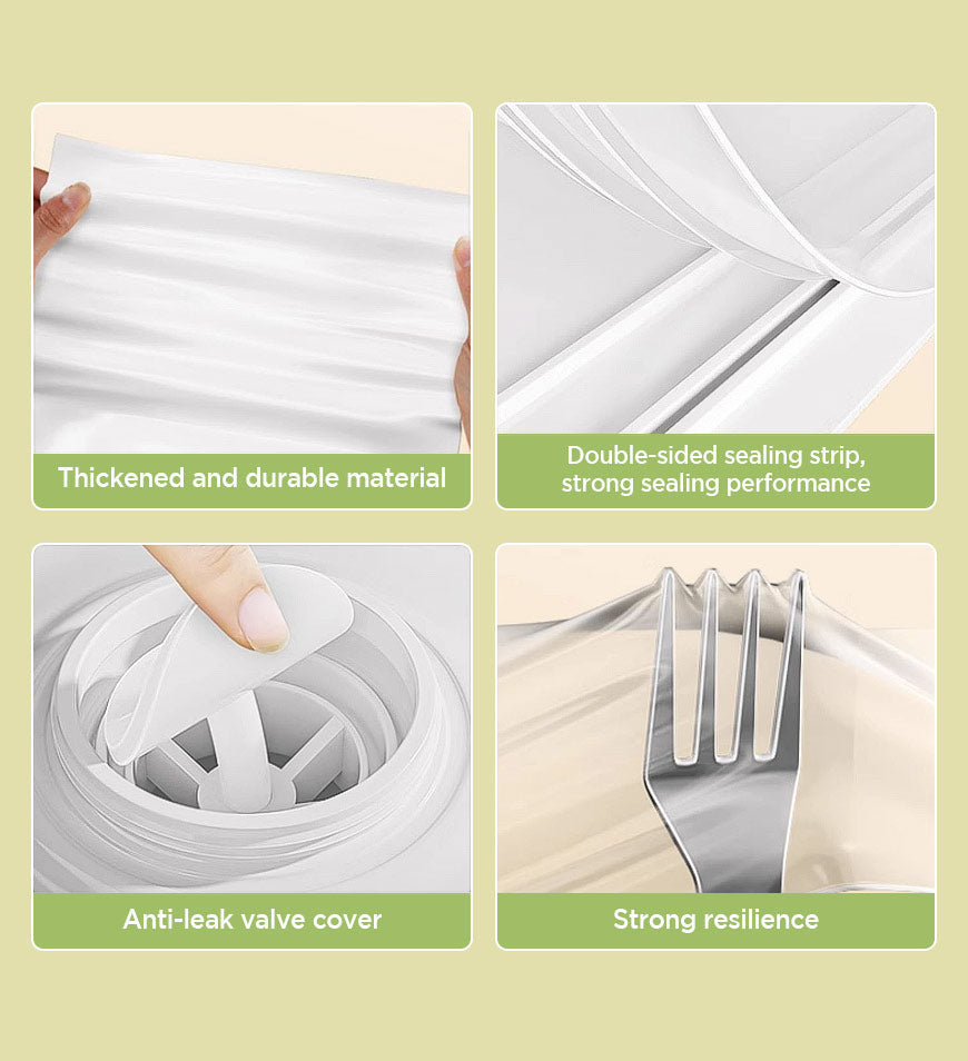 BlushBite® Set of 3 Vacuum Storage Bags for Clothes F233