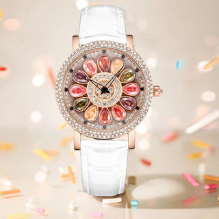 ORSGA® Luxury Diamond Women Watch - Multicolor 360 Degree Rotating Dial